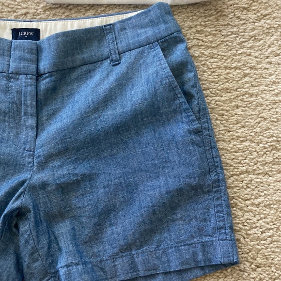 J. Crew Classic Chambray Shorts - Picture 3 of 7